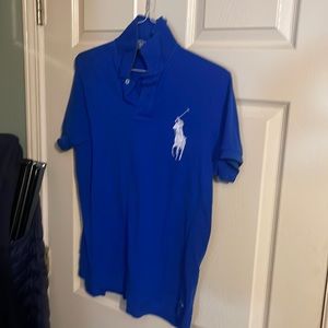 Rare Blue Polo mens Size Medium